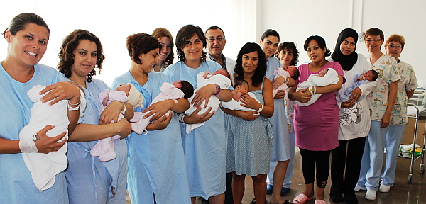 Madres defensoras de la lactancia (Hospital de Torrevieja)
