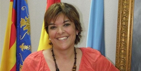 Lola Canales, pregoneras de las Fiestas de Torrevieja