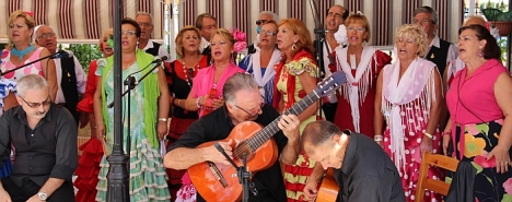 coro "Brisas del Sur" de la Asociación Cultural Andaluza
