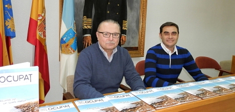 Jpsé A. Sánchez y Juan carlos, en la presentación del aGuía OCUPAT