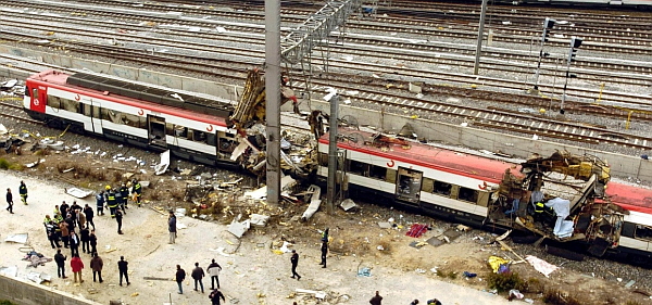 Los atentados el 11-M en Wikipedia, pinchando sobre la foto