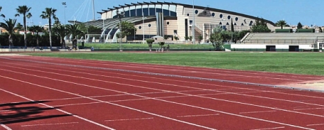 Pistas de Atletismo en la Ciudad deportiva de Torrevieja