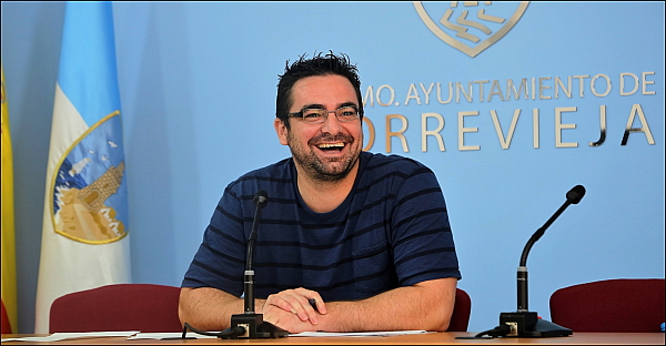 Víctor Ferrández (IU), concejal de Fomento (Foto Archivo: J. Carrión)